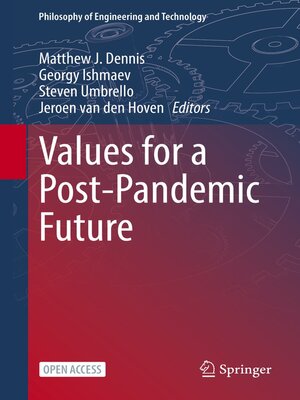 cover image of Values for a Post-Pandemic Future
